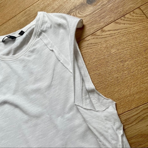 ONLY  & SONS sleeveless WHITE TANK - S - Picture 8 of 11